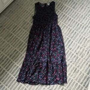 J Crew floral smocked dress brand new